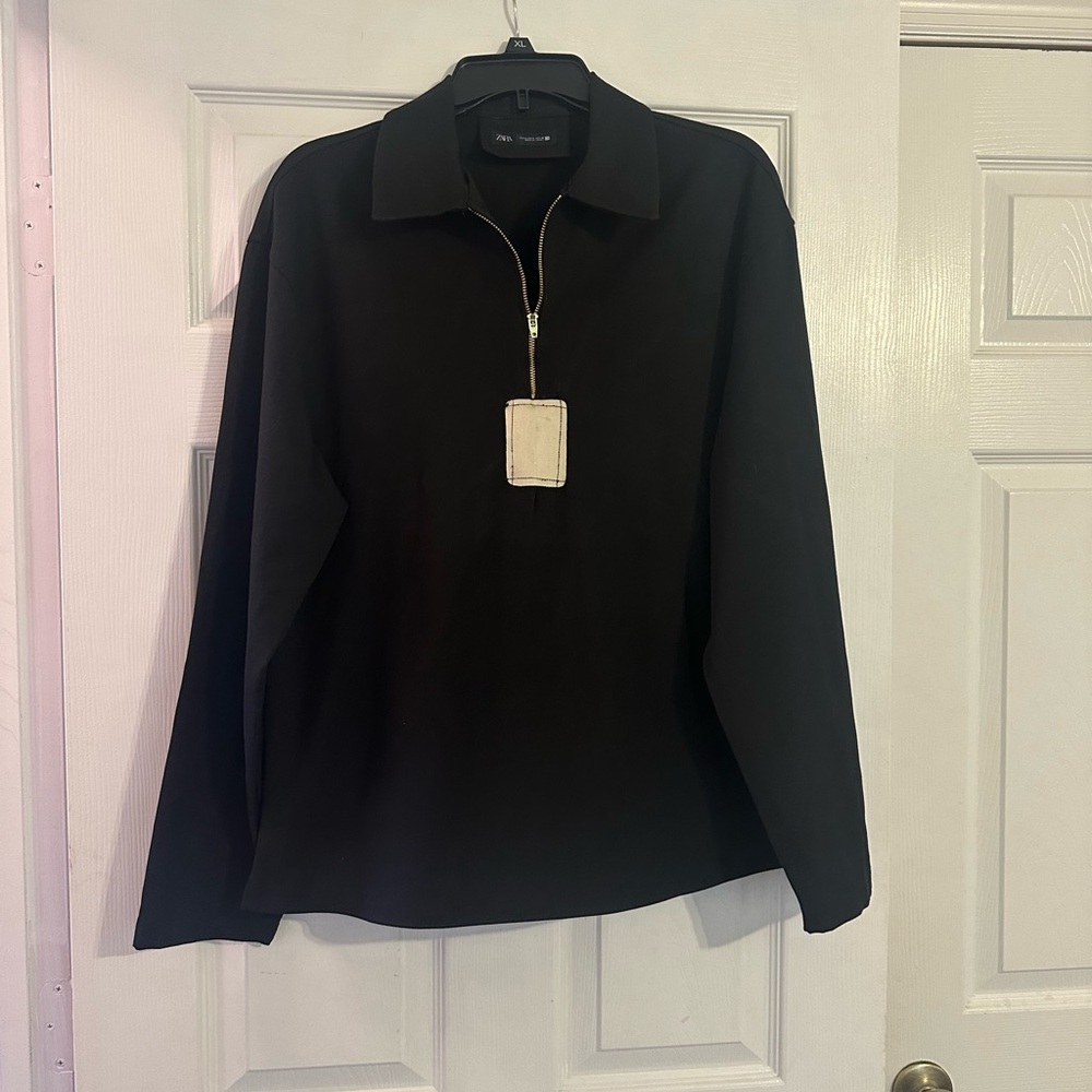Zara Black 1/2 Zip
